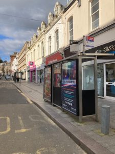 Torquay Advertising Shelter 16 Panel 2 Union Street adjacent 93 opposite Natwest