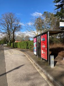 Torquay Advertising Shelter 23 Panel 2 Newton Road opposite 142 adjacent Lidl