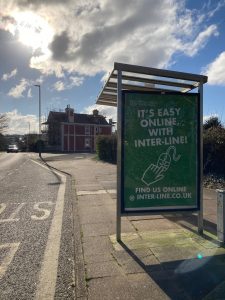 Torquay Advertising Shelter 28 Panel 4 Teignmouth Road adjacent Sweb opposite Easterfield Lane