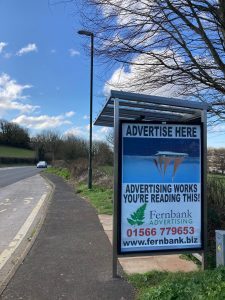 Torquay Advertising Shelter 53 Panel 4 Teignmouth Road adjacent Moor Lane