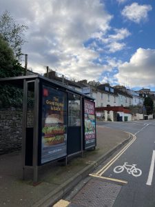 Torquay Advertising Shelter 57 Panel 1 Abbey Road opposite 18