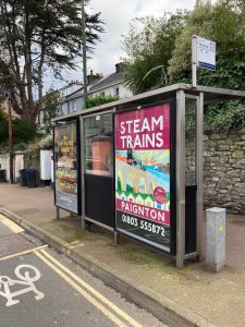 Torquay Advertising Shelter 57 Panel 2 Abbey Road opposite 18