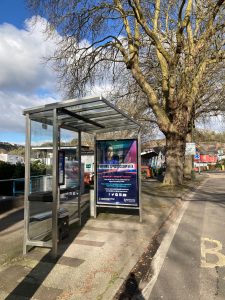 Torquay Advertising Shelter 6 Panel 3 Lymington Road opposite 153