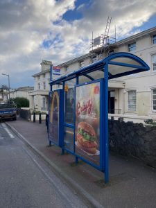 Torquay Advertising Shelter 705 Panel 2 Abbey Road opposite 121