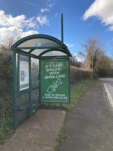 Torquay Advertising Shelter 708 Panel 3 Teignmouth Road opposite Moor Lane