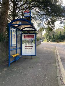 Torquay Advertising Shelter 712 Panel 3 Babbacome Road opposite 373