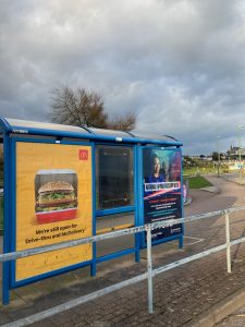 Torquay Advertising Shelter 719 Panel 1 Torbay Road adjacent Grand Hotel