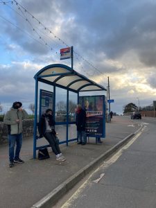 Torquay Advertising Shelter 720 Panel 3 Torbay Road opposite Grand Hotel