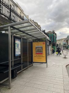 Torquay Advertising Shelter 726 Panel 3 Fleet Street opposite Lloyds Bank 51