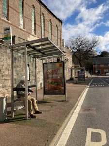 Torquay Advertising Shelter 8 Panel 3 Lymington Road opposite Library 1