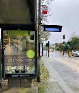 Truro Advertising Shelter 27 Panel 3 A390 Tregolls Road