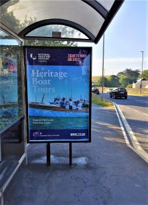 Truro Advertising Shelter 94 Panel 3 A390 Green Lane opposite Copperfields