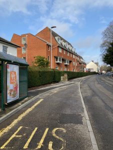 Yeovil Advertising Shelter 6511 Panel 1 West Hendford outside 66