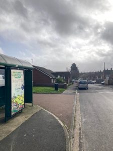 Yeovil Advertising Shelter 6514 Panel 1 Monmouth Road opposite 63