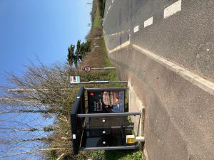 Bishopsteignton Advertising Shelter 905 Panel 3 A381 Teignmouth Road adj Church Road