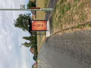 Cullompton Advertising Shelter 16 Panel 4 Swallow Way adj Goldfinch Grove