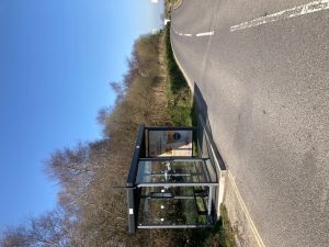 Exeter Services Advertising Shelter 1060 Panel 3 A38 Haldon Hill Services adj Costa