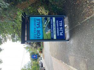 Mevagissey Advertising Shelter 677 Panel 4 Valley Road, opp main car park