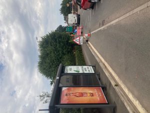 Westclyst Advertising Shelter 70 Panel 1 B3181 Hillside Gardens adj Parkside Road