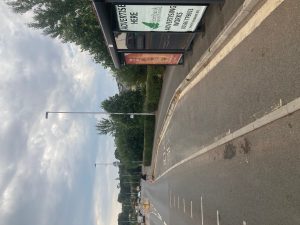 Westclyst Advertising Shelter 70 Panel 2 B3181 Hillside Gardens adj Parkside Road