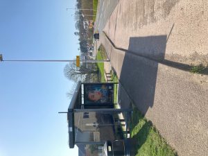 Westclyst Advertising Shelter 73 Panel 3 B3181 Hillside Gardens opp Parkside Road